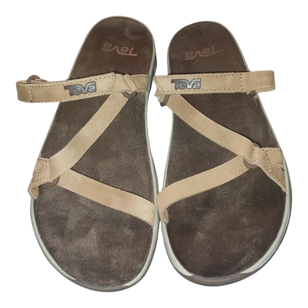 NWOT Teva ELZADA Slide LEA Sandals